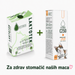 LAKTOTEK probiotik i Vestratek C250 CBD ulje paket za mačke